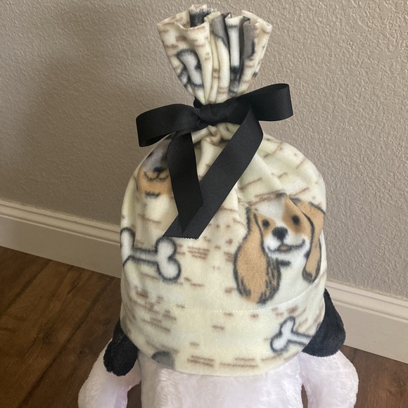 Hand Sewn Fleece Beanie - Picture 2 of 3
